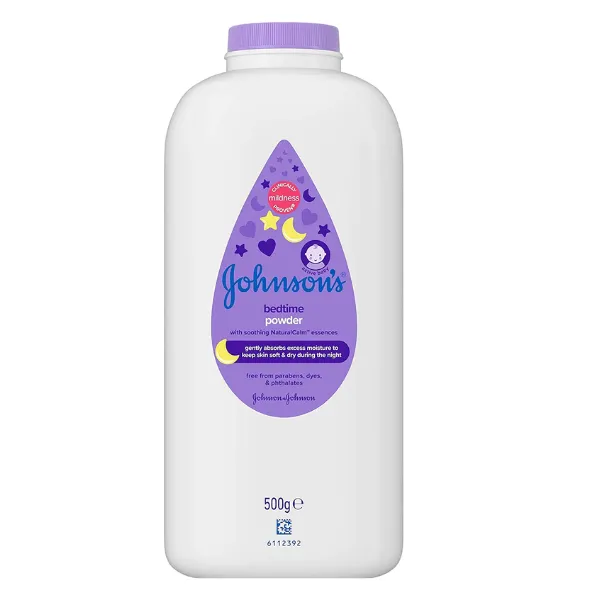 Johnson’s Baby Bedtime Powder 500g ? Leaves Skin Soft, Dry & Feeling Healthy – Enriched with Soothing Natural Calm Essences