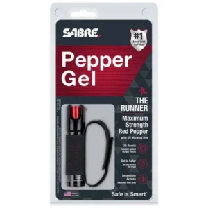 Sabre Runner’s Pepper Gel Spray – Black