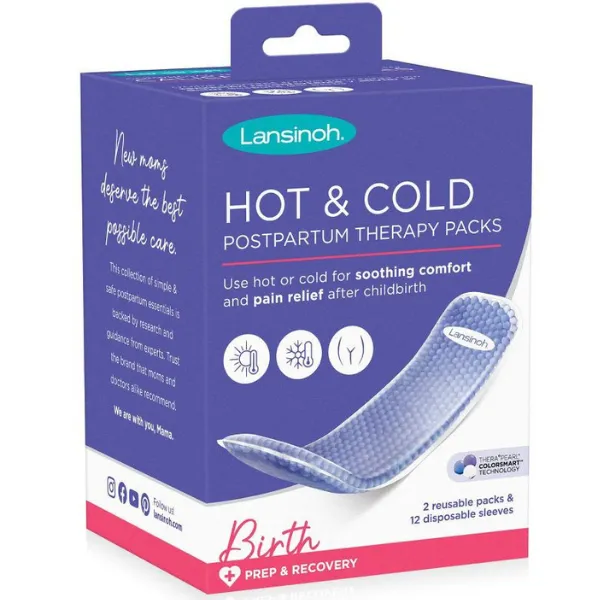 Lansinoh Hot and Cold Postpartum Recovery Therapy Pad – 2ct